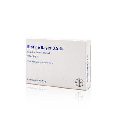 Biotine Vitamin H 0.5 6x1ml