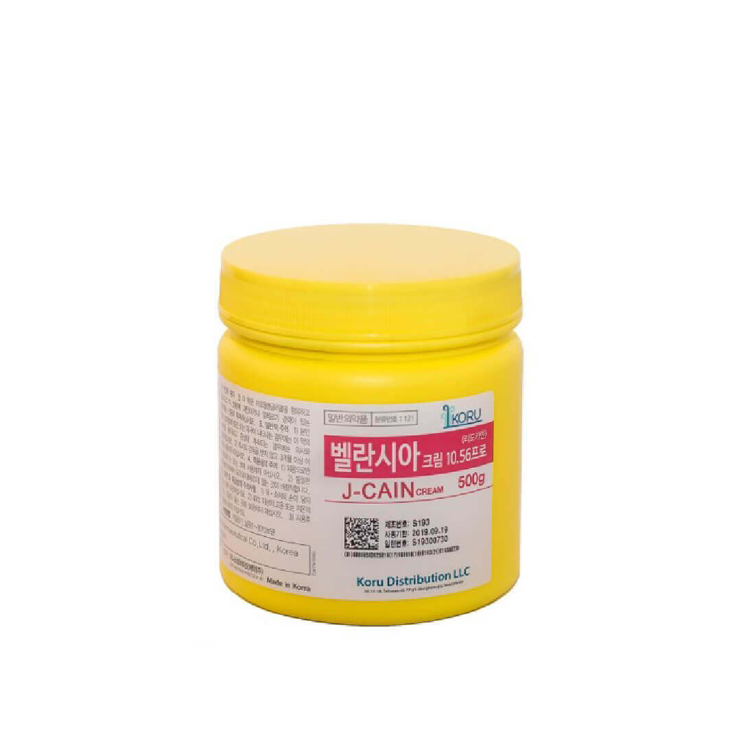 J-Cain cream with lidocaine