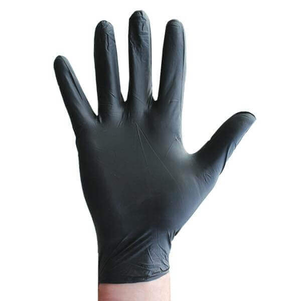 Black Nitrile Gloves