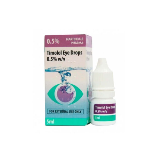Timolol 0.5% Eye Drops (5ml)