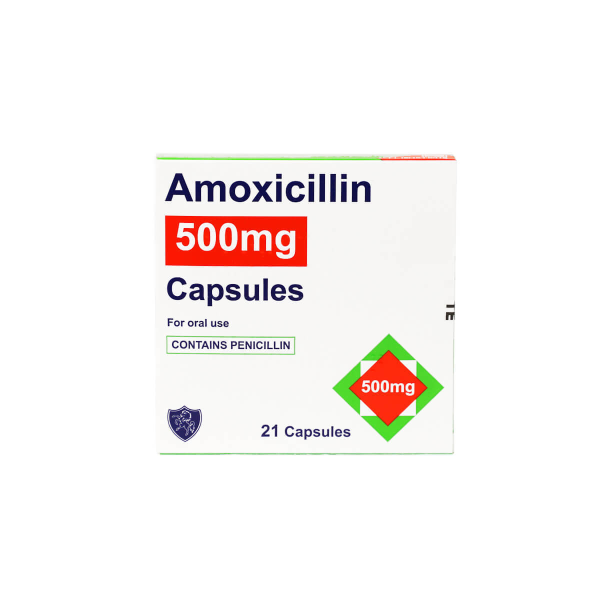 Amoxicillin Capsules 500mg (21 pack)