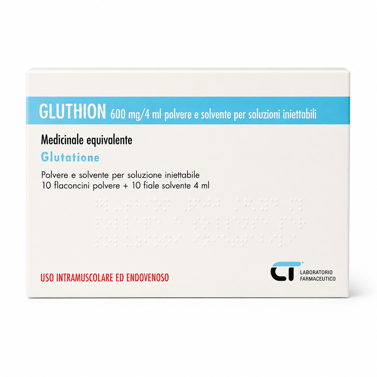 Glutathione 600 mg/4 ml (10 Vials)