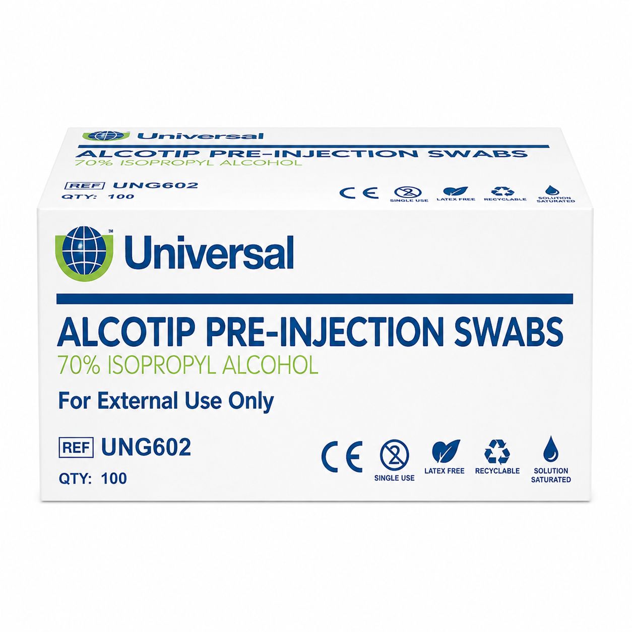 Pre-Injection Alcohol Swabs (100)