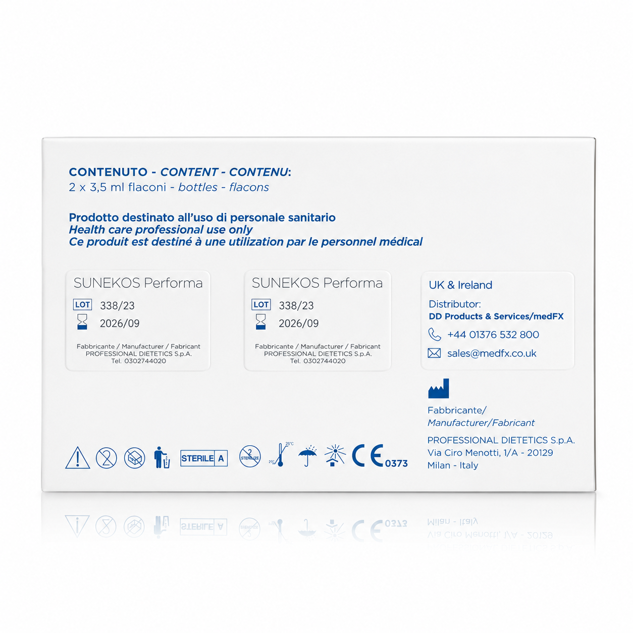 Sunekos Performa (2 x 3.5ml Vials) - Image 2