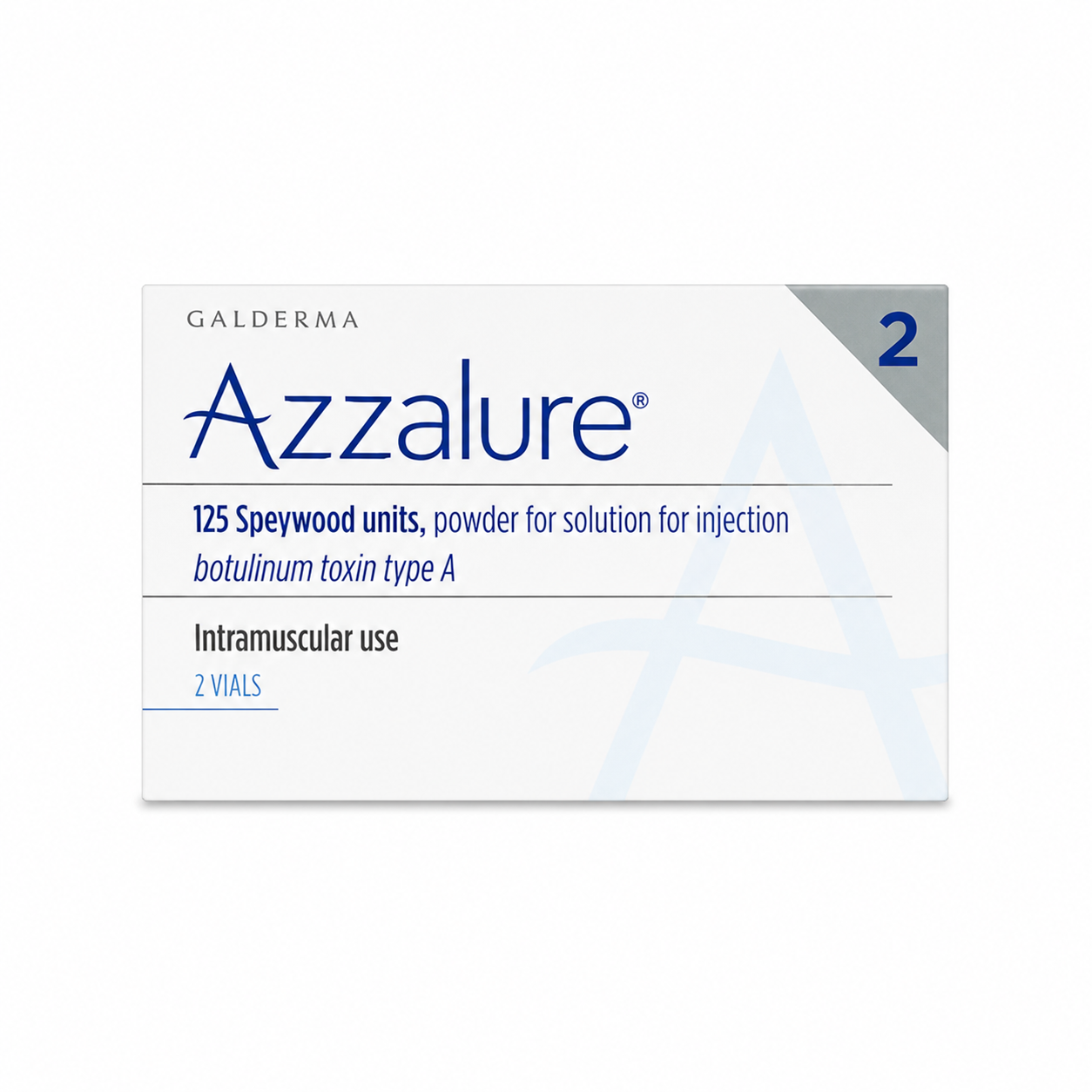 Azzalure 125IU (2 Vials)