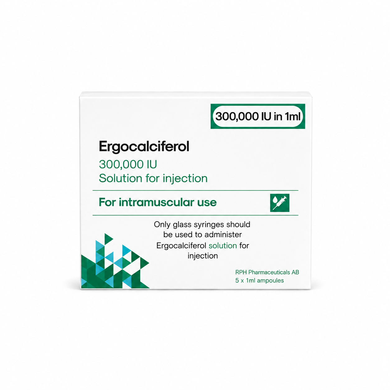 Ergocalciferol 300,000IU (Single Vial) - Image 2