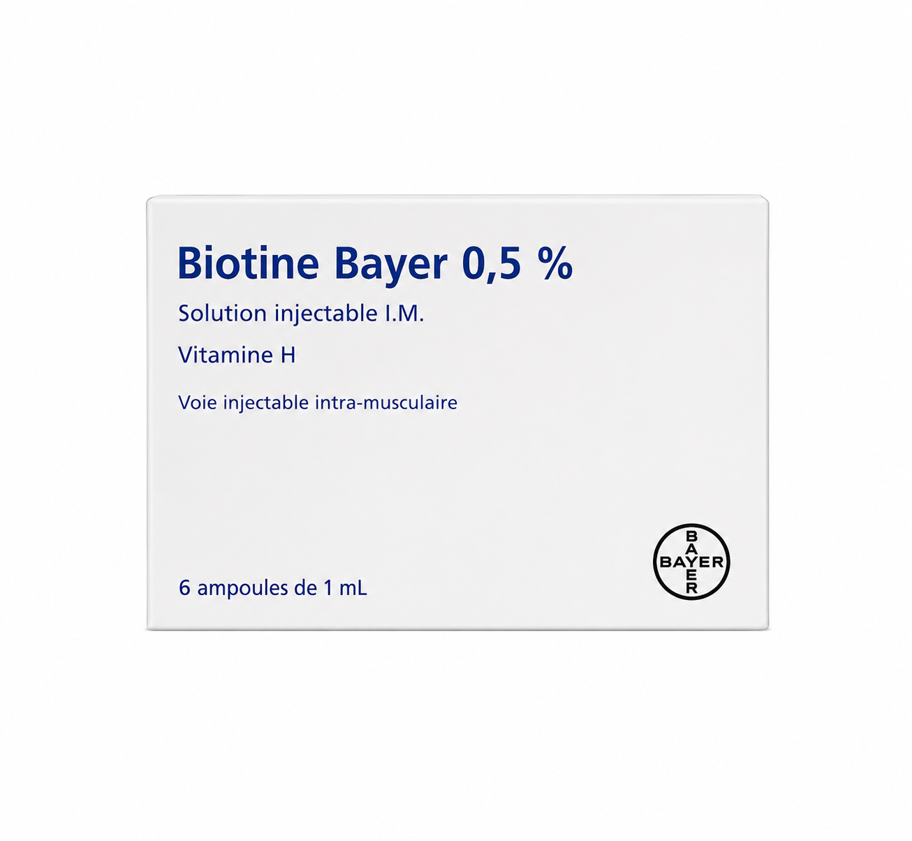 Biotine Bayer 0.5% (6 Vials)