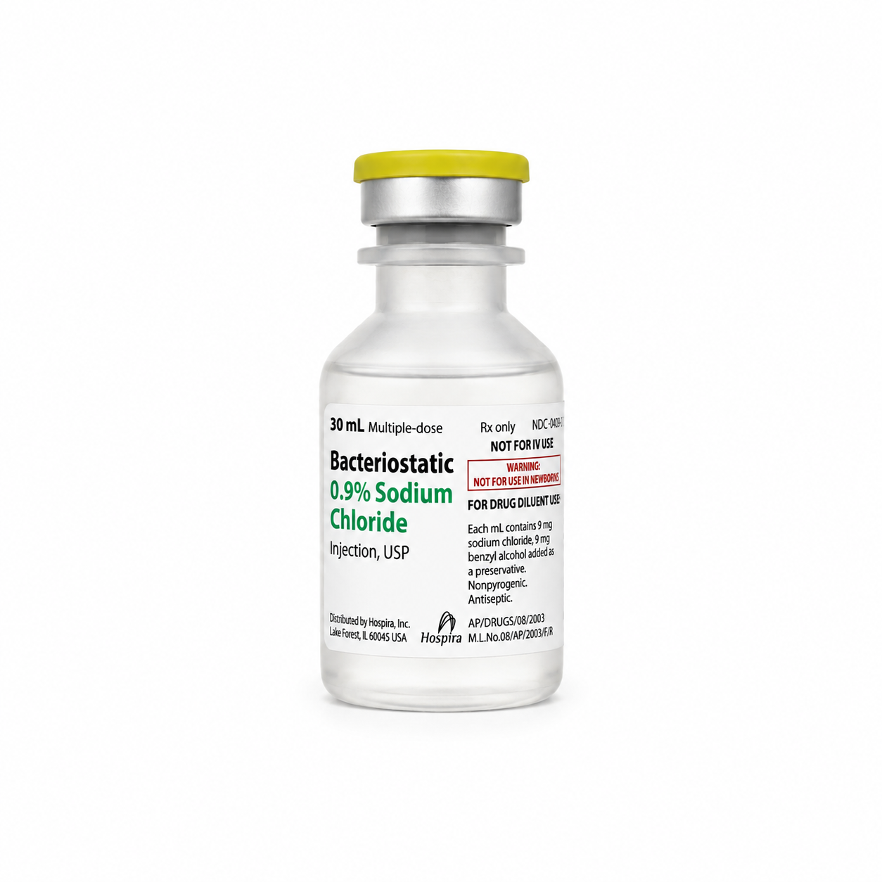 Bacteriostatic 0.9% (30ml Vial)