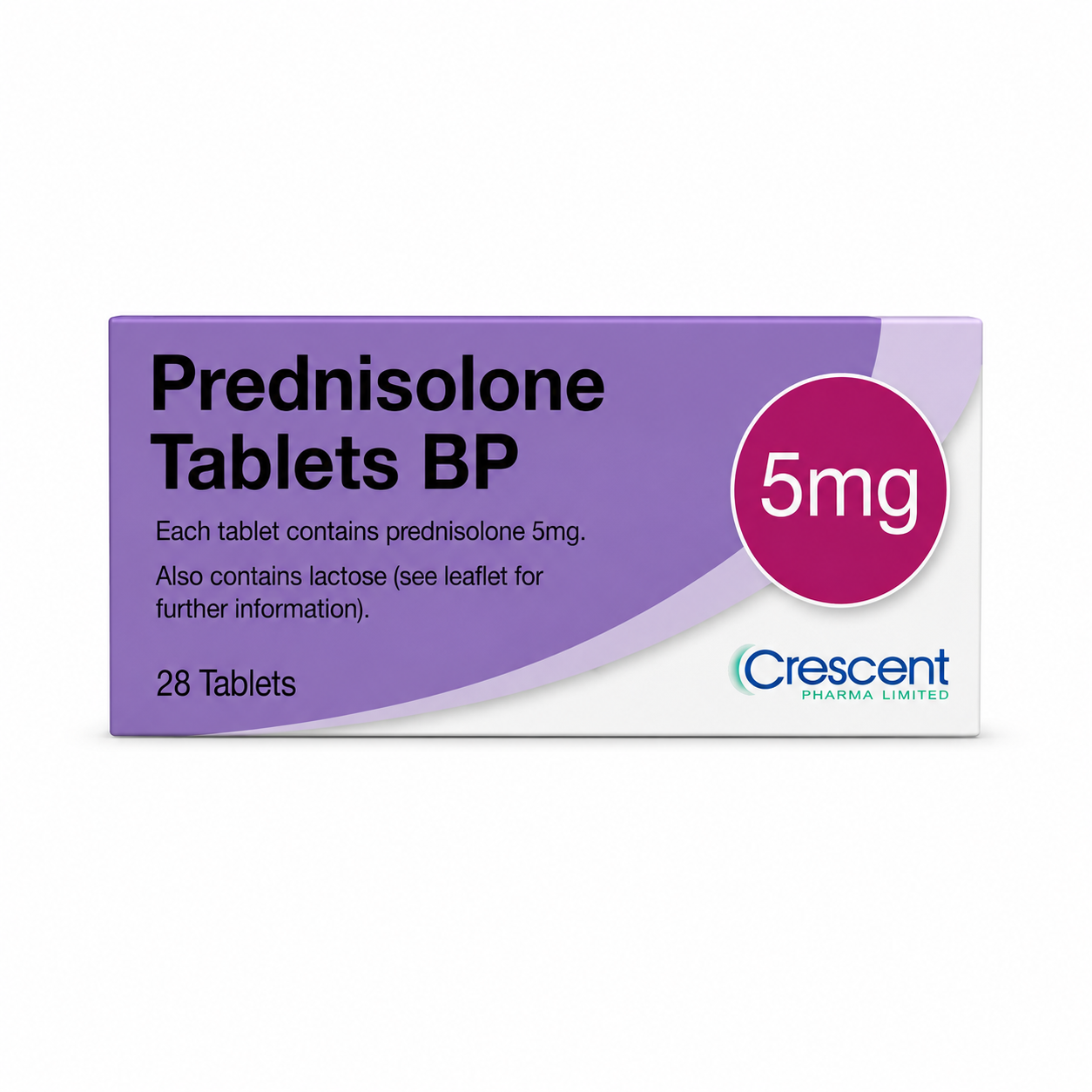 Prednisolone 5mg Tablets (28 Pack)