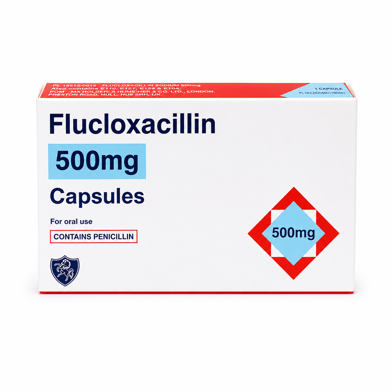 Flucloxacillin Capsules 500mg (28 pack)