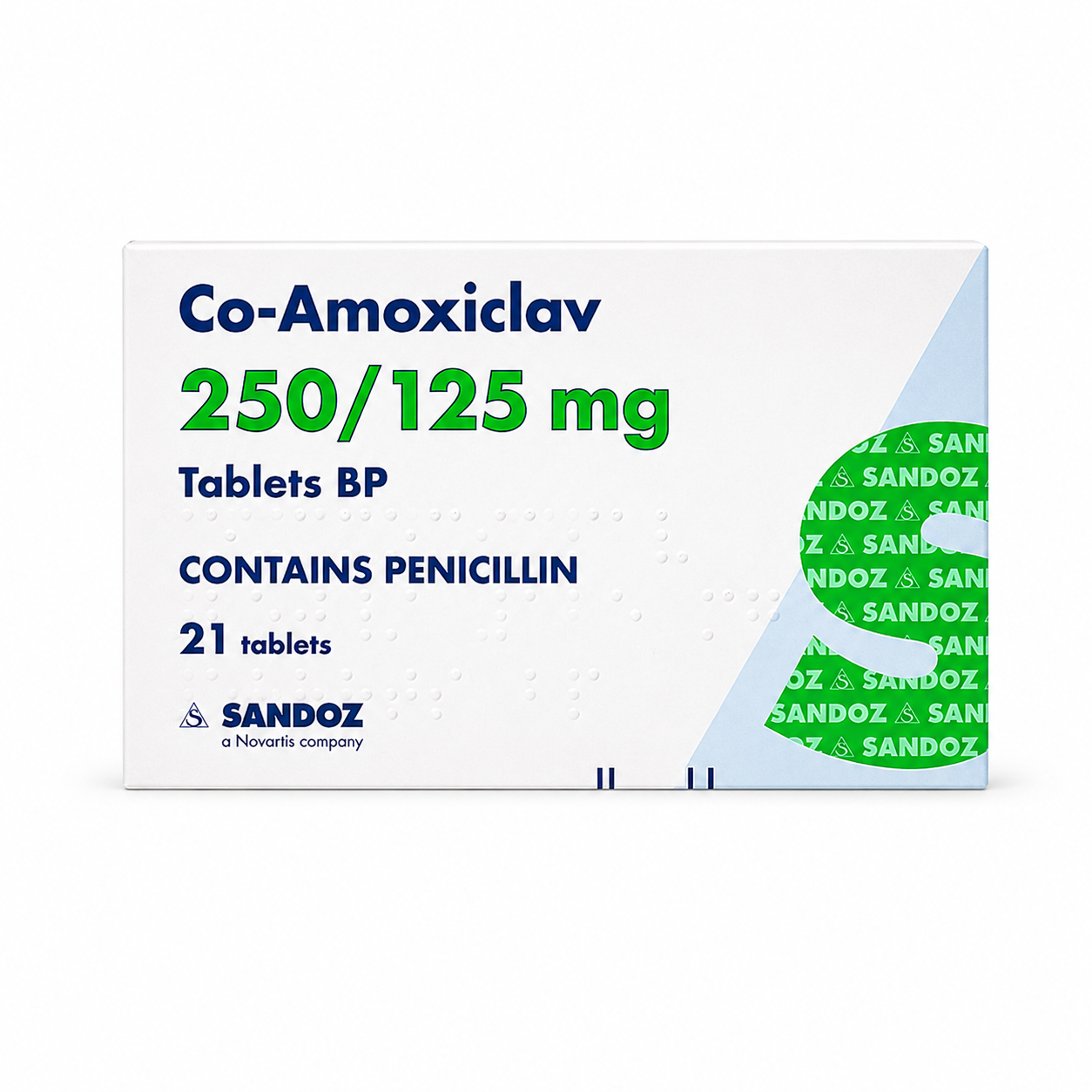 Co-Amoxiclav 375mg (21 Pack)