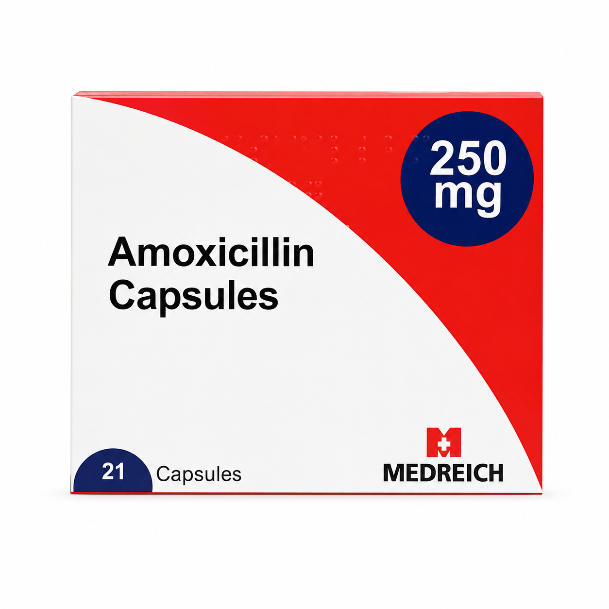 Amoxicillin Capsules 250mg (21 pack)