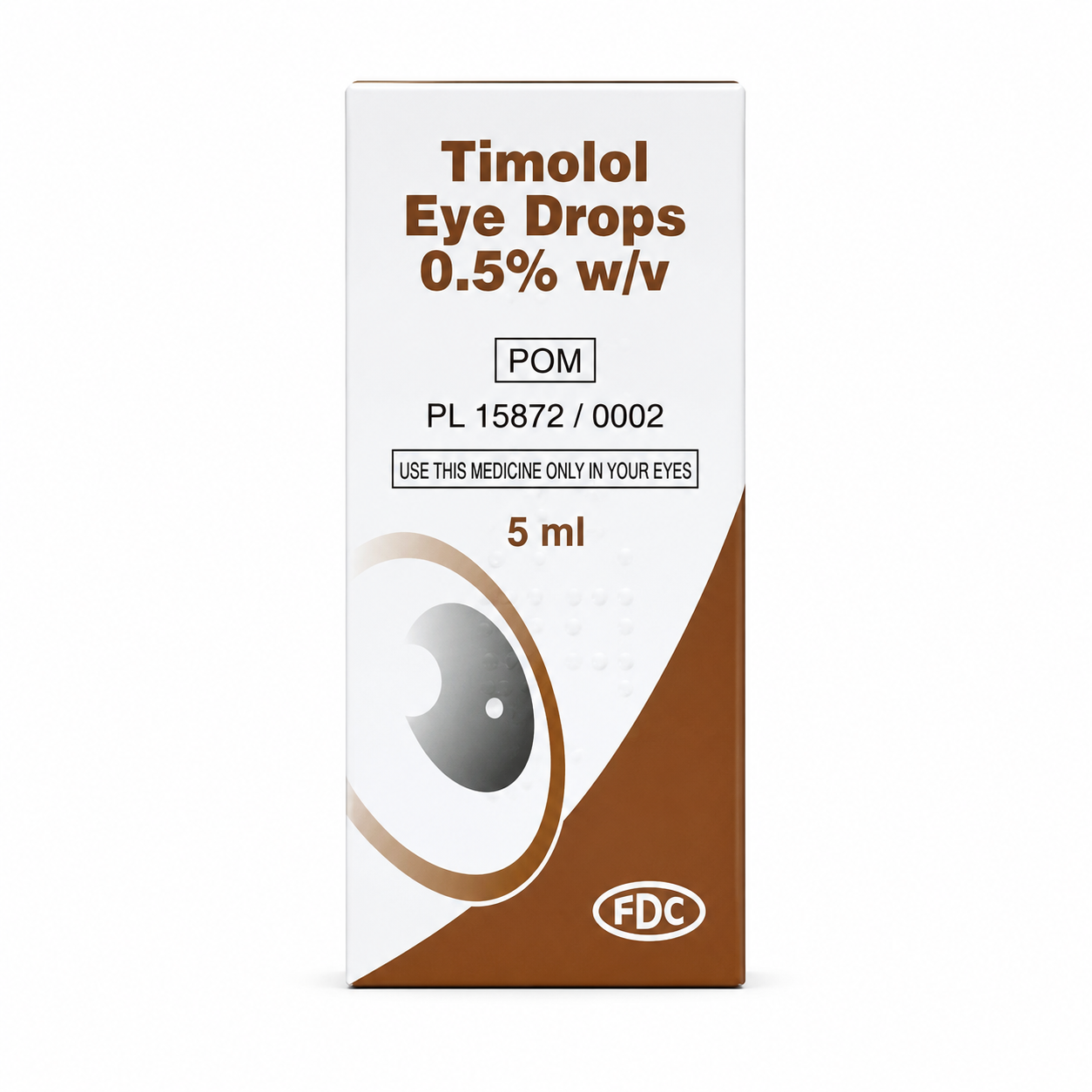 Timolol 0.5% Eye Drops (5ml)
