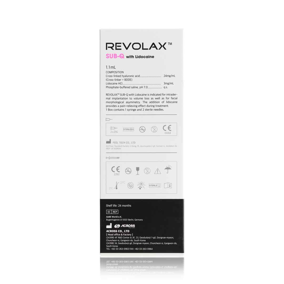 Revolax Sub-Q With Lidocaine (1 x 1.1ml) - Image 2