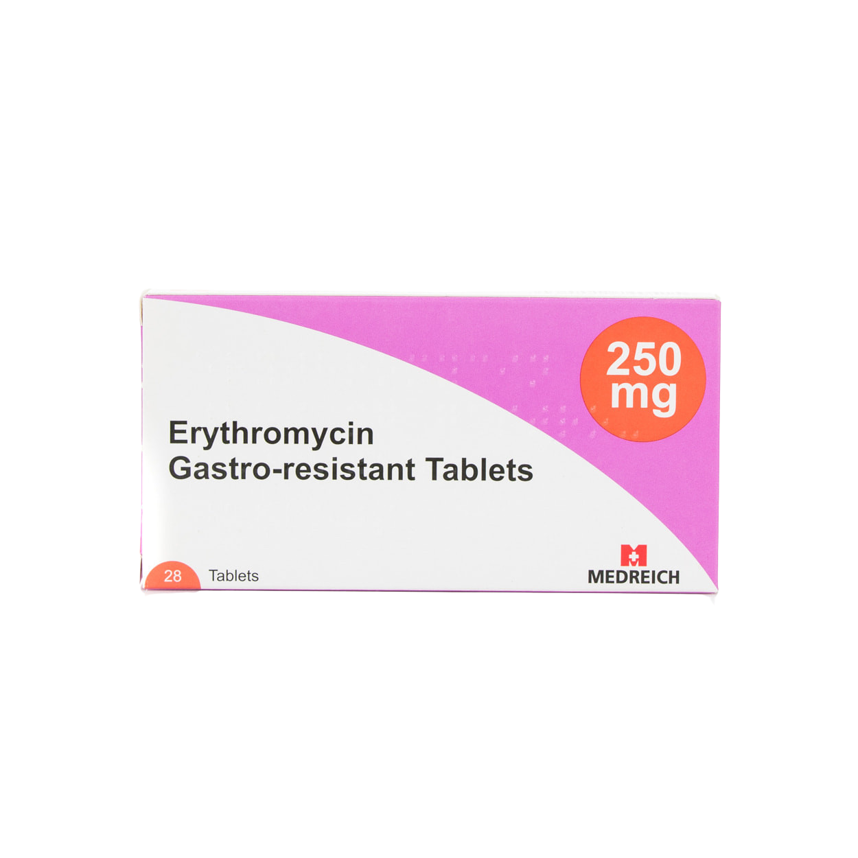 Erythromycin Gastro-resistant Tablets 250mg (28 pack)