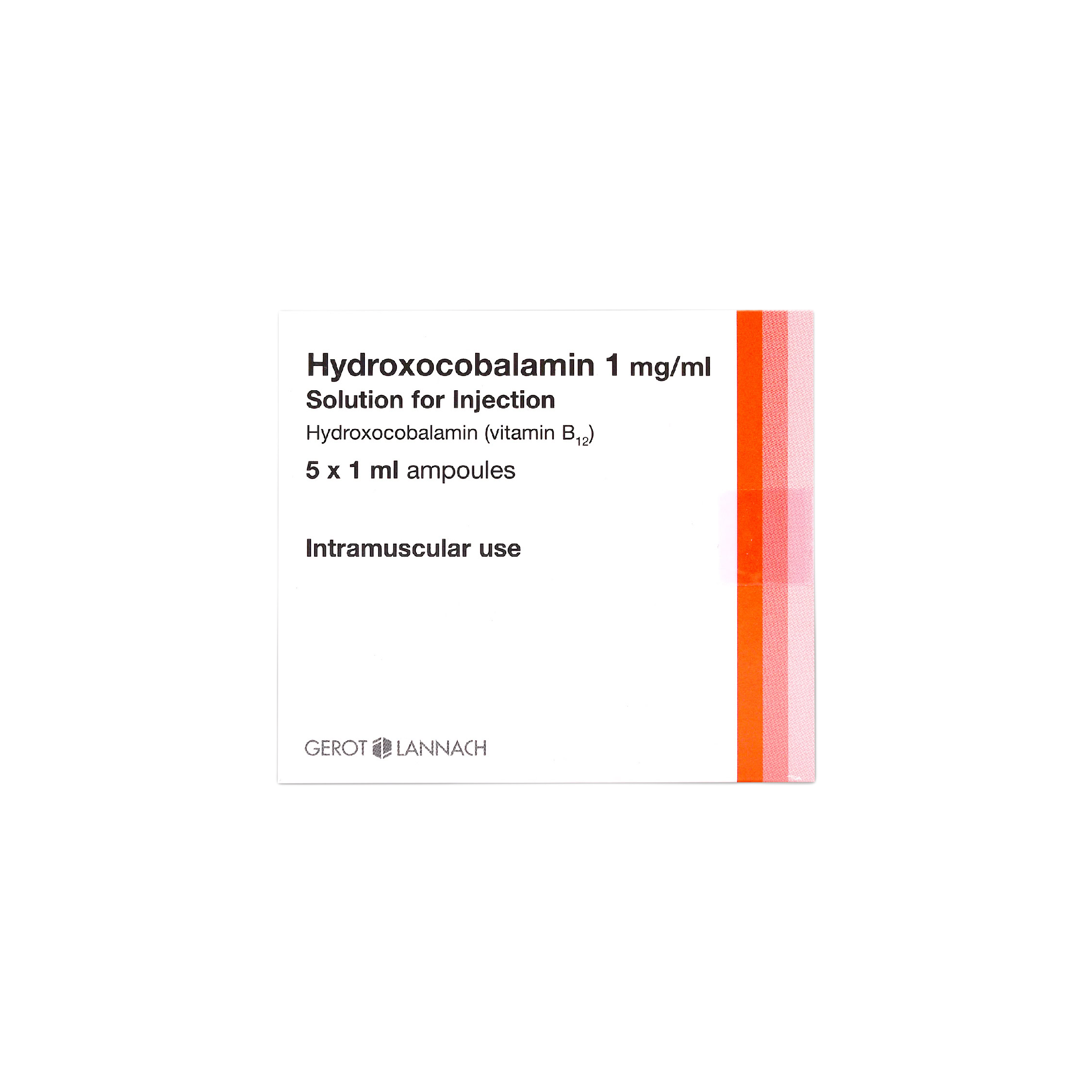 Hydroxocobalamin 1mg/1ml (B12 x 1 Vial)