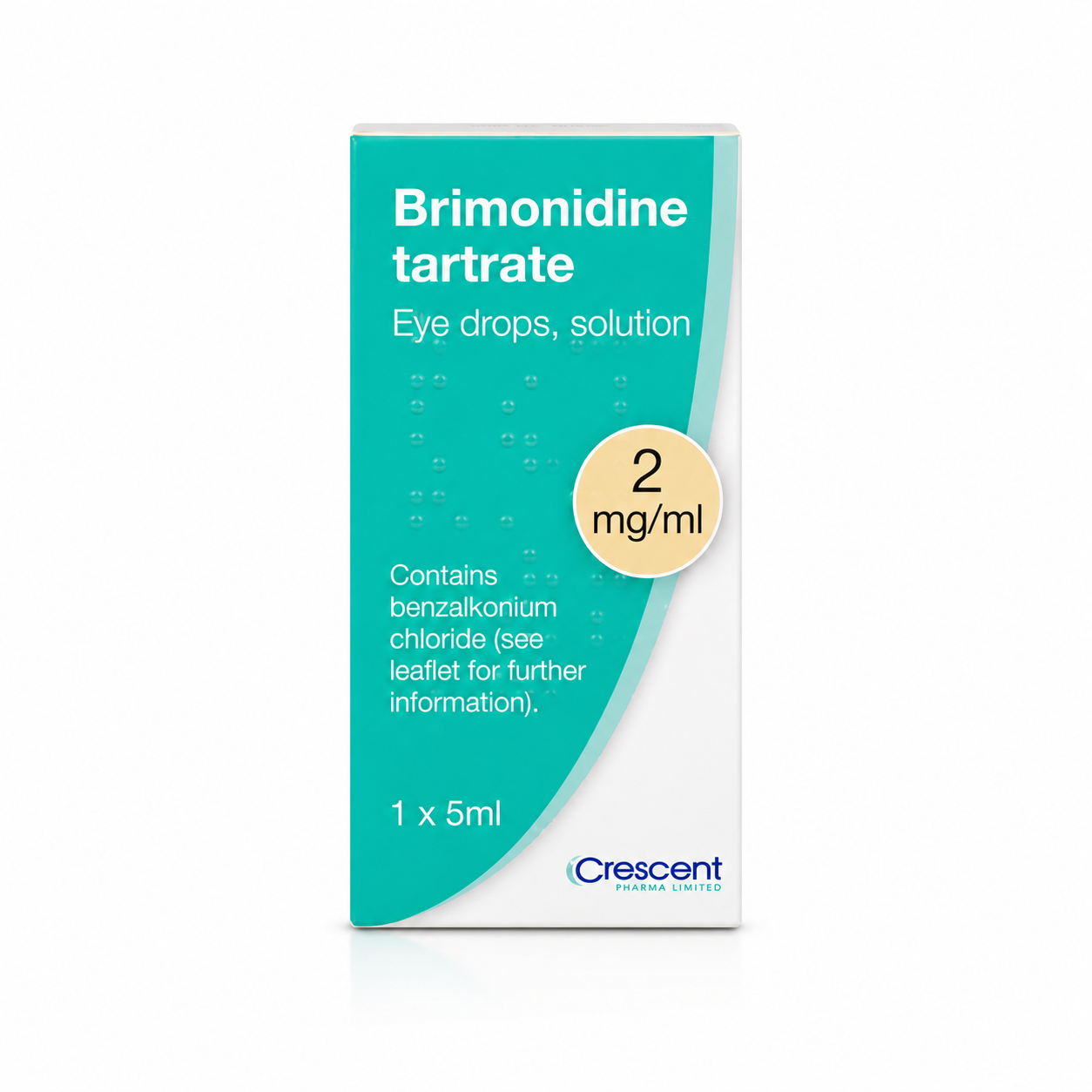 Brimonidine Tartrate 2mg/ml Eye Drops (5ml)