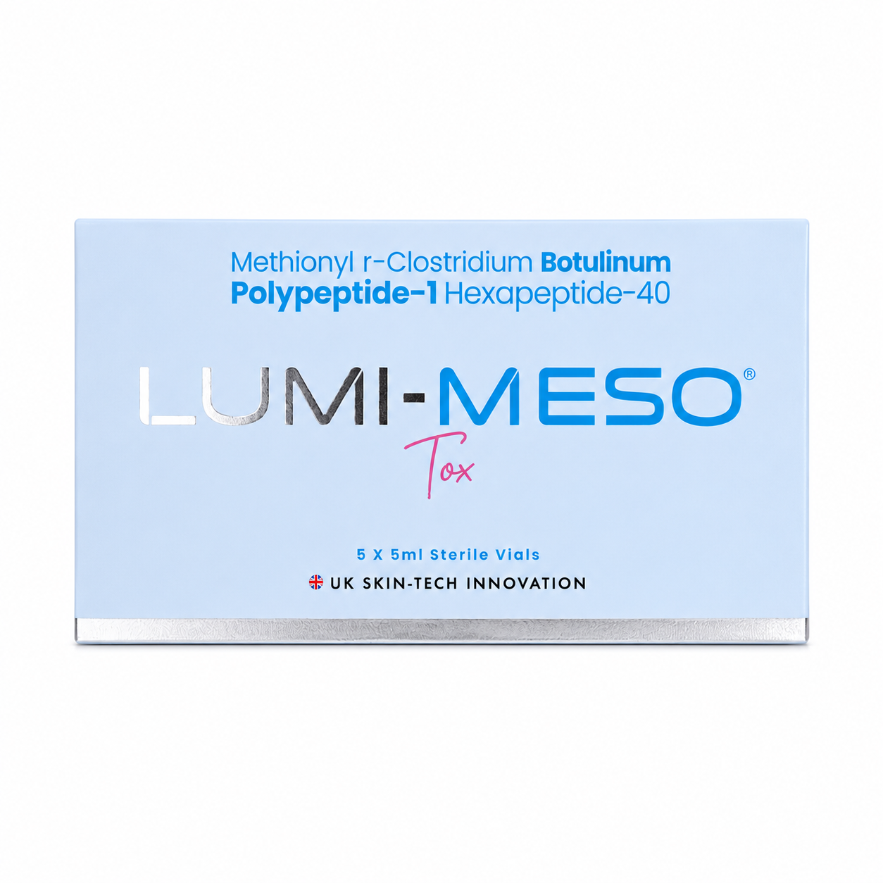 LUMI-MESO TOX Microneedling Serum (5 x 5ml vials)