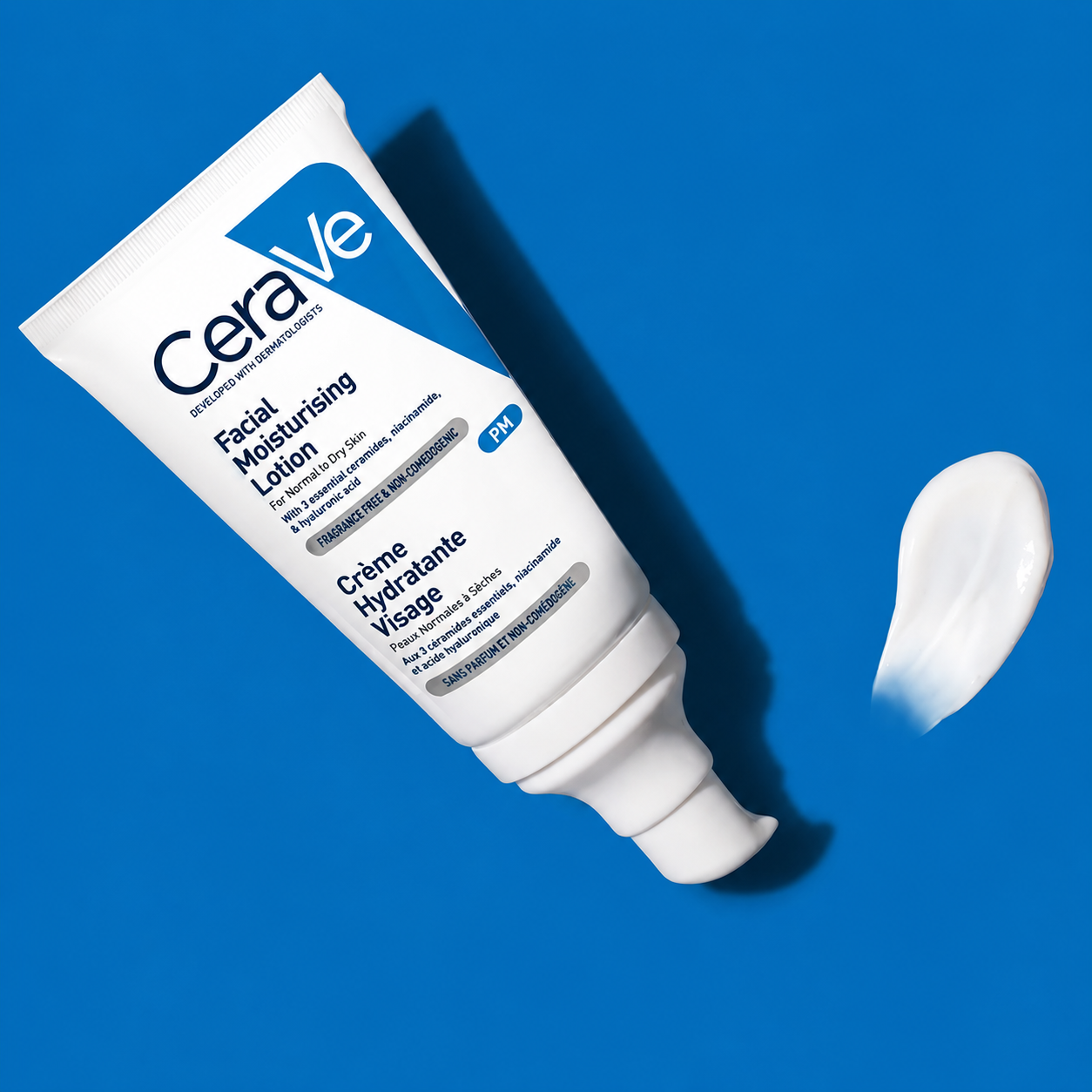 CeraVe PM Facial Moisturising Lotion No SPF (52ml) - Image 3