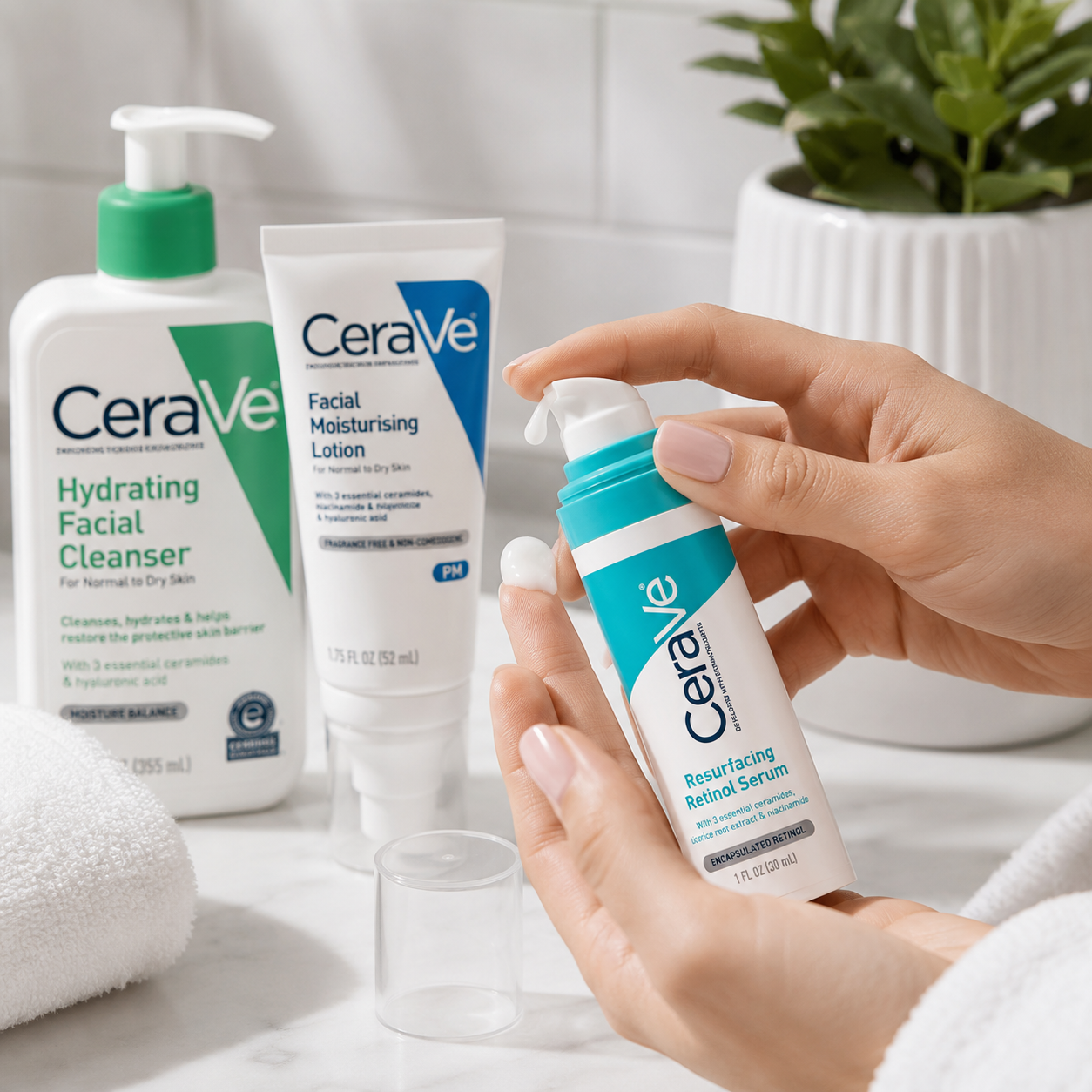 CeraVe Resurfacing Retinol Serum (30ml) - Image 2