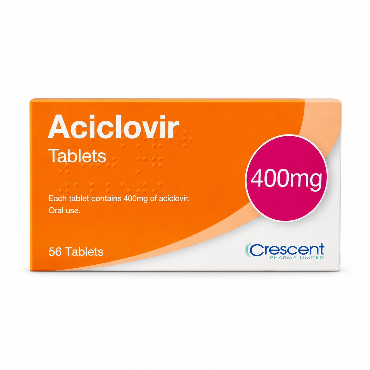 Aciclovir 400mg tablets (56)