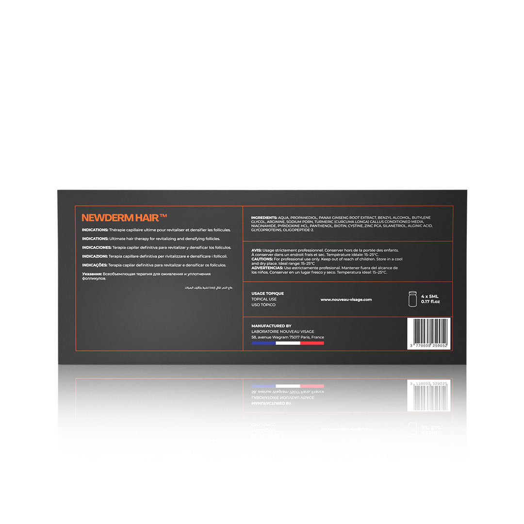 Nouveau Visage NEWDERM HAIR (4 x 5ml) - Image 3